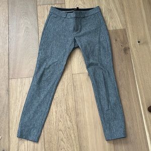 Banana Republic stretchy Sloan ankle pants side petite 00